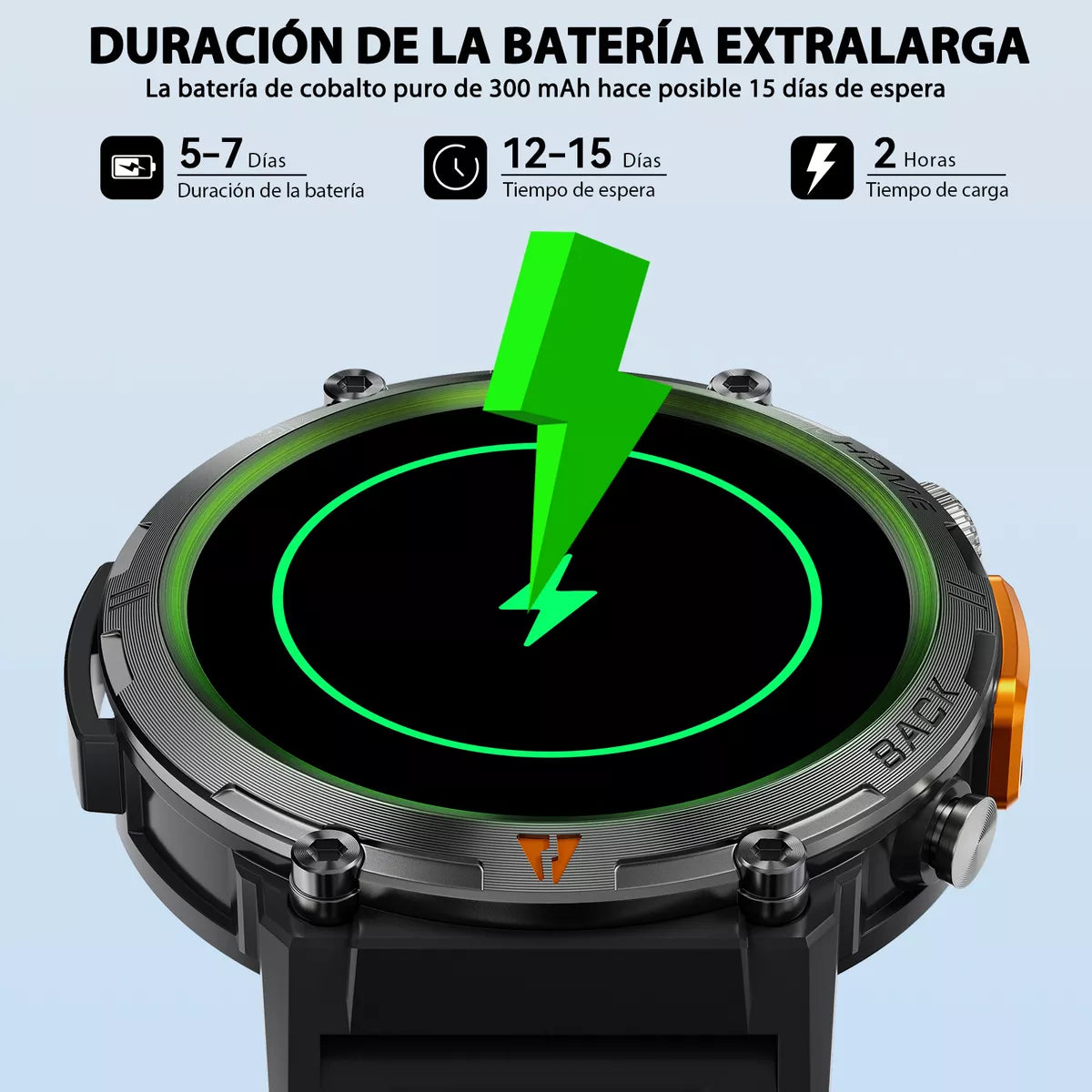 🔥 TACTICAL SMARTWATCH EIGIIS KE3 - RESISTENCIA Y TECNOLOGÍA EN TU MUÑECA 🔥