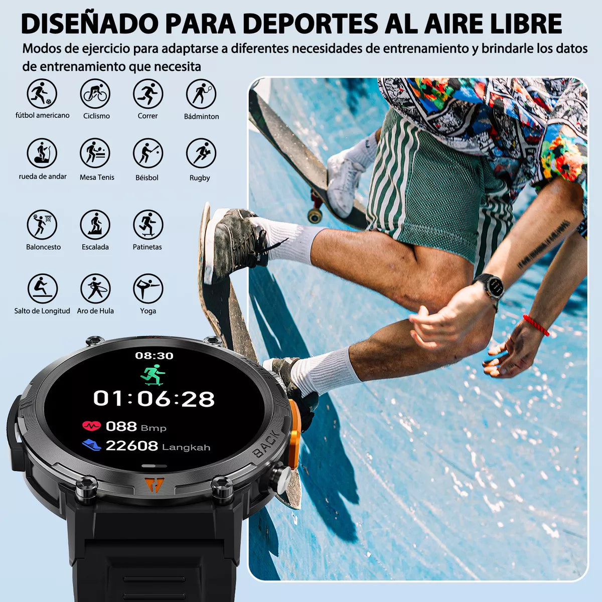 🔥 TACTICAL SMARTWATCH EIGIIS KE3 - RESISTENCIA Y TECNOLOGÍA EN TU MUÑECA 🔥