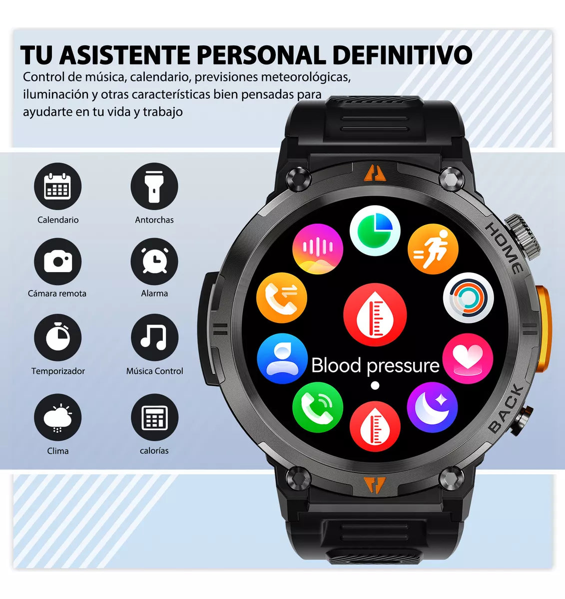 🔥 TACTICAL SMARTWATCH EIGIIS KE3 - RESISTENCIA Y TECNOLOGÍA EN TU MUÑECA 🔥